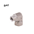 tube adaptor hydraulic adaptor 90 degree elbow reducer tube adaptor with swivel nut